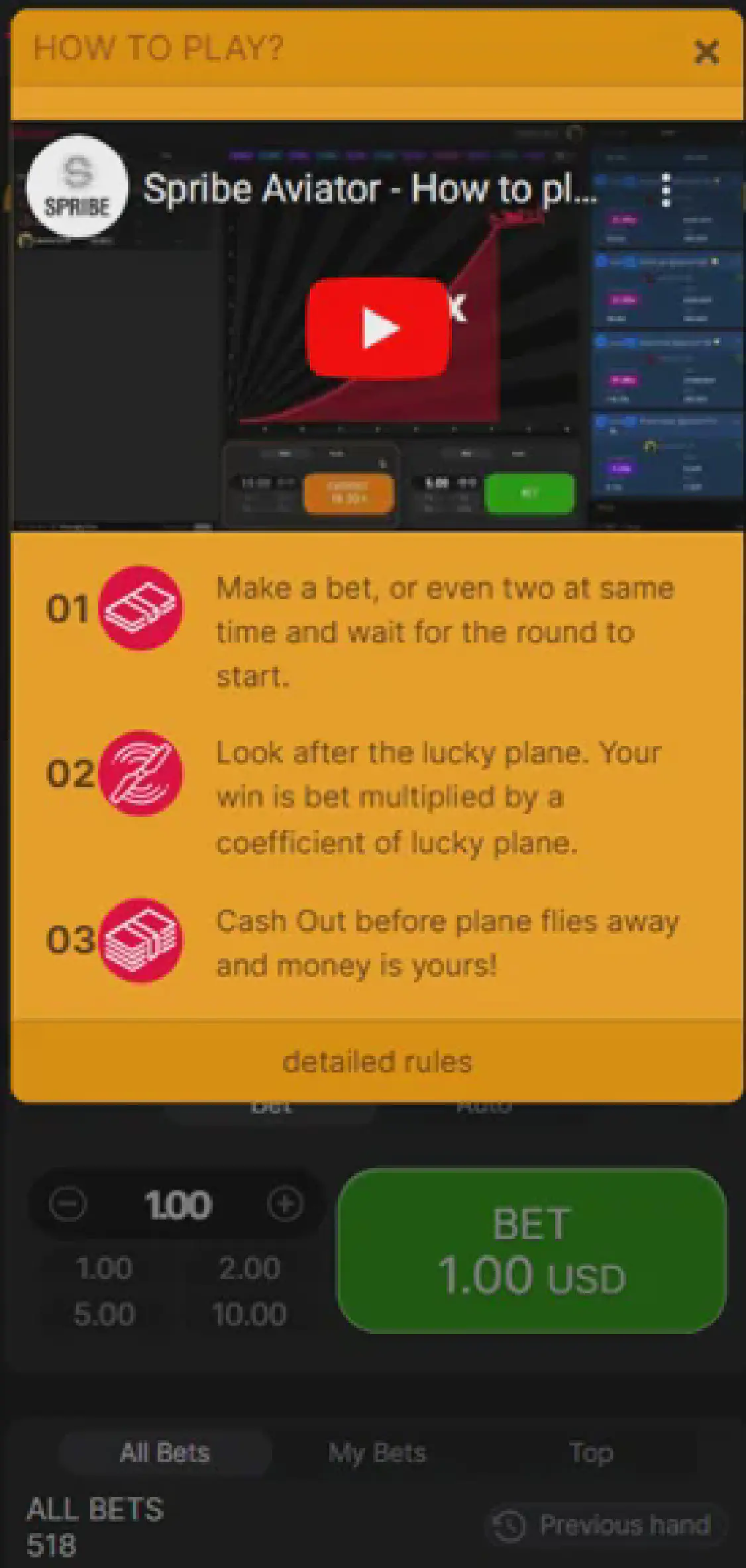 Aviator game download